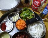 A picture of step 1 of Mexican Rice.