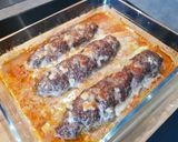 Une image de l'étape 5 de Courgette farcie à l italienne.