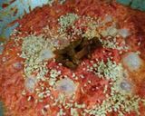 A picture of step 2 of Gajar halwa shots.