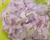 A picture of step 1 of Keto Chicken Malai kebab.