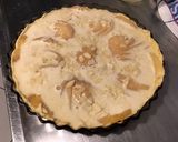 Une image de l'étape 11 de Tarte aux coings,vanille et amandes (pâte brisée aux coings et lait).