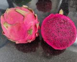 A picture of step 1 of Dragon fruit milkshake.