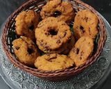 A picture of step 4 of Rice flakes fritters | poha Vada.