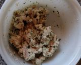 Foto del paso 4 de la receta: Hamburguesas de pescado rellenas de Bigote cocina