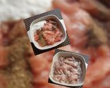 A picture of step 1 of Chicken Gyros Street food of Greek.