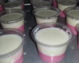 Foto langkah ke 6 dari resep Puding Susu Dua Warna.