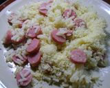 Foto del paso 8 de la receta: Arroz con salchichas y huevo