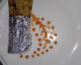 A picture of step 2 of Corn Parantha Sandwich.