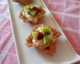 Foto del paso 9 de la receta: Tarteletas express rellenas con yogurt griego y kiwi