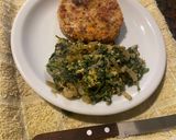 Foto del paso 5 de la receta: Hamburguesa Vegetariana de Calabaza y Zanahoria con Revuelto de Acelga