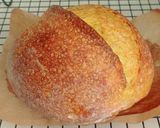 Foto langkah ke 24 dari resep Kunyit Lada Hitam Sourdough Bread (Open Bake Method - Oven Tangkring).