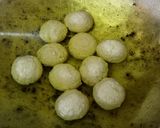 Foto langkah ke 4 dari resep Tahu Bulet Anti Gagal dan Anti Kisut.