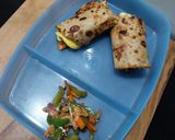 A picture of step 4 of Egg roll.