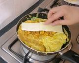 A picture of step 7 of Chicken 🐓 Tikka Cheese 🧀 Omelette 🍳Recipe 😋.