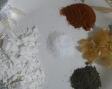 A picture of step 5 of Lacha Chicken Pakora.