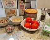 Foto del paso 1 de la receta: Tagliatelli al pesto rojo