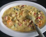 फ्रूट कस्टर्ड एप्पल पाई के साथ (Fruit custard apple pie ke saath recipe in hindi) रेसिपी चरण 3 फोटो