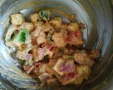 A picture of step 4 of Smoked paneer tikka sandwich.