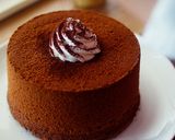A picture of step 15 of Fluffy Chocolate Chiffon Cake.