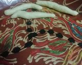 صورة لخطوة 3 من وصفة فقيقصات مالحين بعجينة واحدة 3 نكهات 😋 بمناسبة عاشوراء