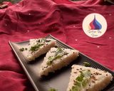 A picture of step 7 of Fasting Dhokla.