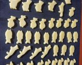 Une image de l'étape 10 de Petits biscuits de pâques enrobés de chocolat noir et blanc 🍫.