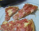 Foto del paso 9 de la receta: Tarta fácil de jamón, queso y tomate con amigos