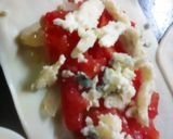 Foto del paso 6 de la receta: Tartas individuales c/cebolla, tomate y queso azul