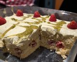 Une image de l'étape 5 de Tiramisu pistache et framboises sans lactose.