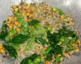 A picture of step 2 of Broccoli Poriyal.