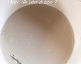 Hình bước làm 1 của món Bánh bò (Steamed Rice Cake)
