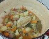 A picture of step 2 of Vegetable Soup.
