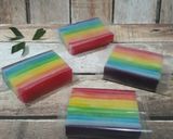 Foto langkah ke 9 dari resep Lapis Sagu (Pepe) Rainbow #pr_lapistradisional.