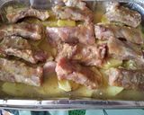 Foto del paso 3 de la receta Costillas con hierbas, miel y mostaza al horno