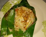 Foto langkah ke 4 dari resep Nasi bakar teri cumi pedesss.