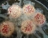 A picture of step 12 of Beetroot Felafel Sandwich with Feta cheese salad.