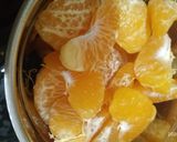 A picture of step 1 of Orange juice🍹.