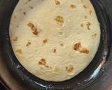 A picture of step 5 of Tortilla Burgers.