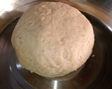 A picture of step 1 of Aloo Kachori.