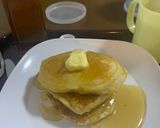 A picture of step 7 of Buttermilk pancakes.