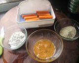 Foto del paso 3 de la receta Surimi rebozado y empanado