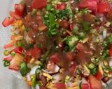 A picture of step 4 of Kurkuray ki chatpati chaat.