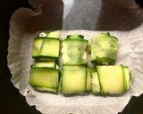 Foto del paso 6 de la receta: Rollitos de calabacín 🥒 y queso cottage 🧀 en airfryer