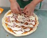 Foto langkah ke 7 dari resep THIN CRUST PIZZA🍕.