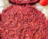 Foto del paso 4 de la receta: Hamburguesas de remolacha y soja orgánica texturizada 🍔 Hamburguesas plant based 🌿