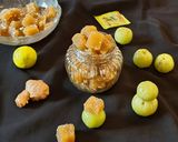 A picture of step 7 of Instant Amla candy.