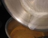 A picture of step 8 of Karak Chai/ Cutting Tea.