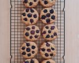 Foto del paso 4 de la receta: Galletas de avena y arándanos (otras). Blueberries oat cookies