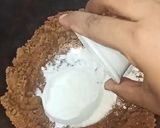 A picture of step 3 of Bourbon biscuit cake | 3 ingredients cake recipe without oven.