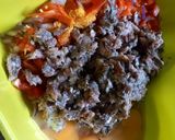 A picture of step 3 of Sardine egg sauce.